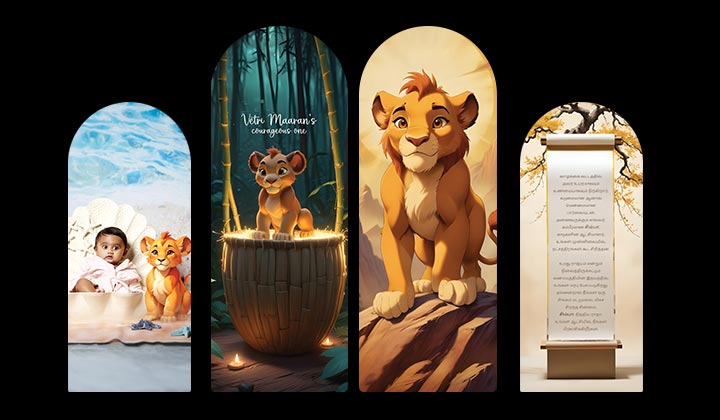 Simba Themed Birthday Party